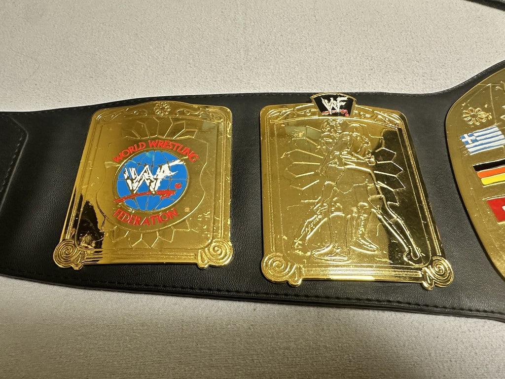 WWF European Championship Replica Figs Inc Belt