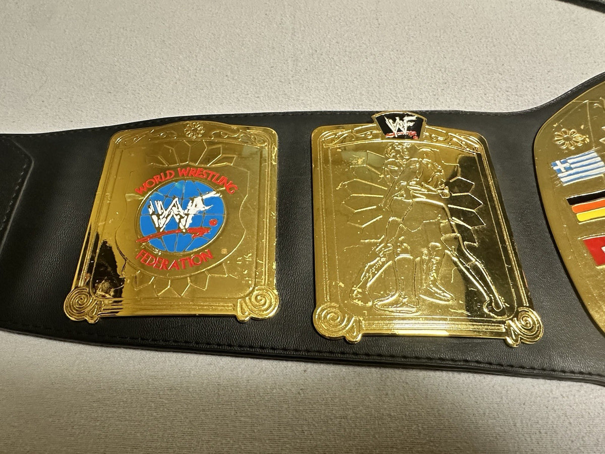 WWF European Championship Replica Figs Inc Belt