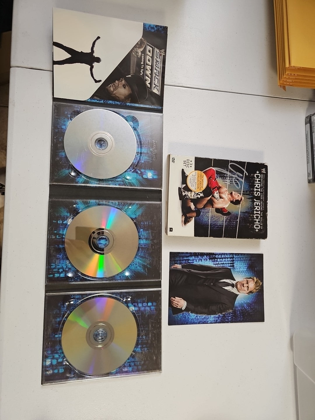 WWE: Breaking the Code - Behind the Walls of Chris Jericho (DVD, 2010, 3-Disc...