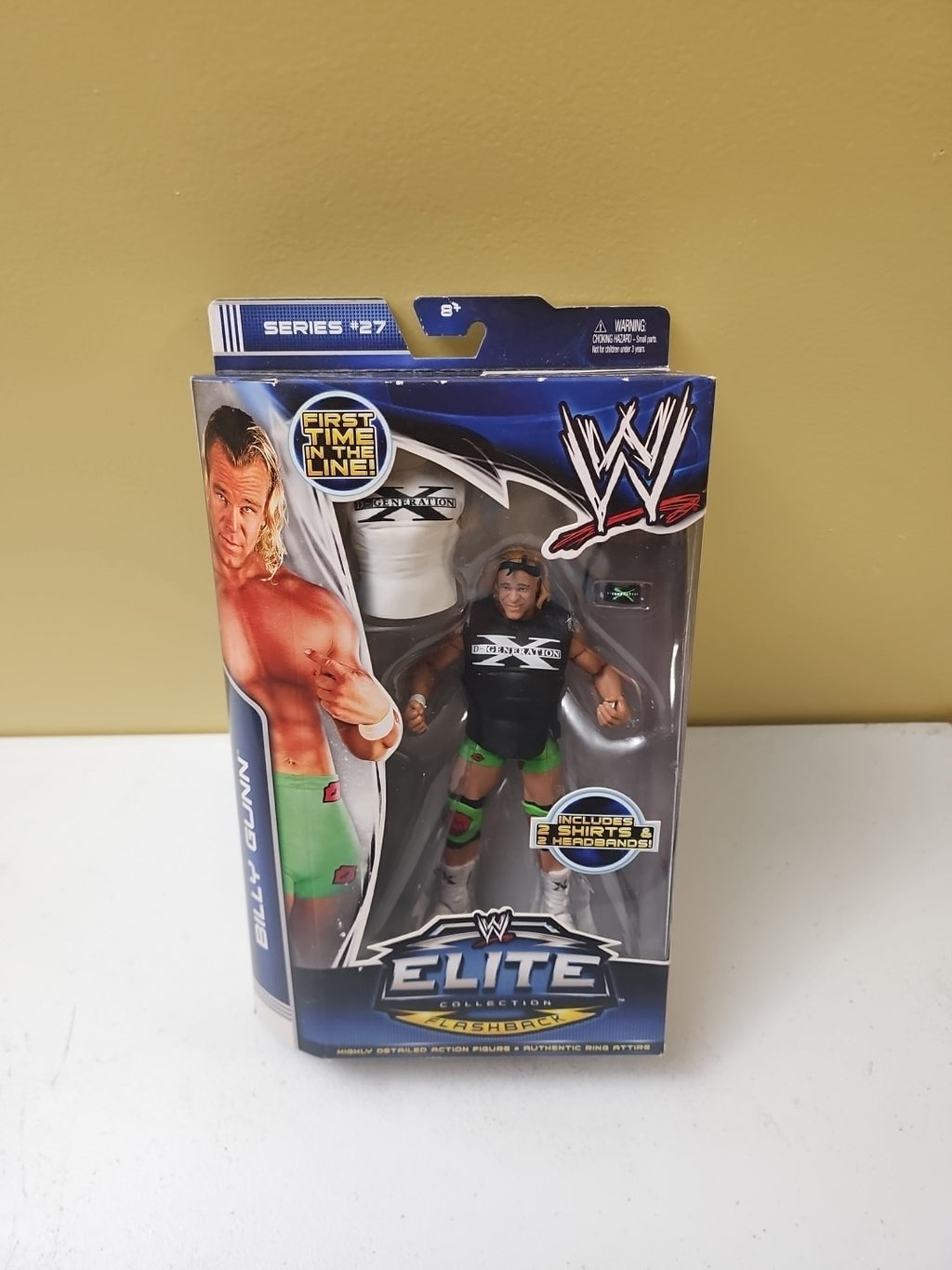 WWE ELITE COLLECTION FLASHBACK SERIES 27 BILLY GUNN ACTION FIGURE D-GENERATION X
