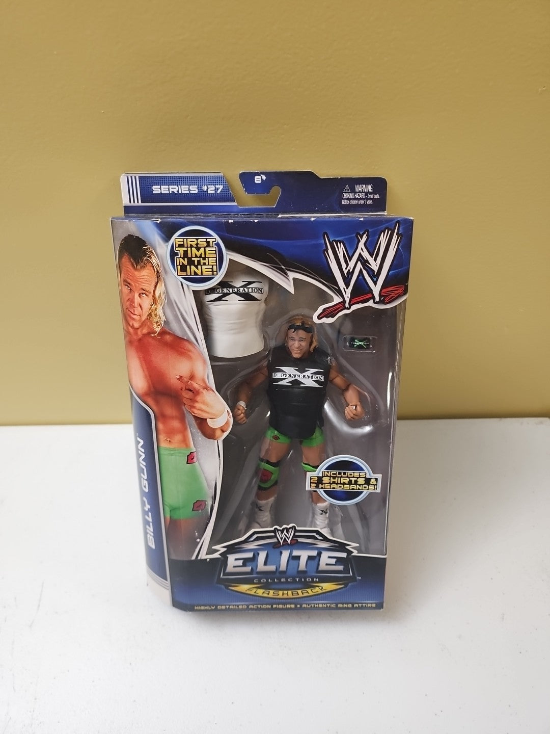 WWE ELITE COLLECTION FLASHBACK SERIES 27 BILLY GUNN ACTION FIGURE D-GENERATION X