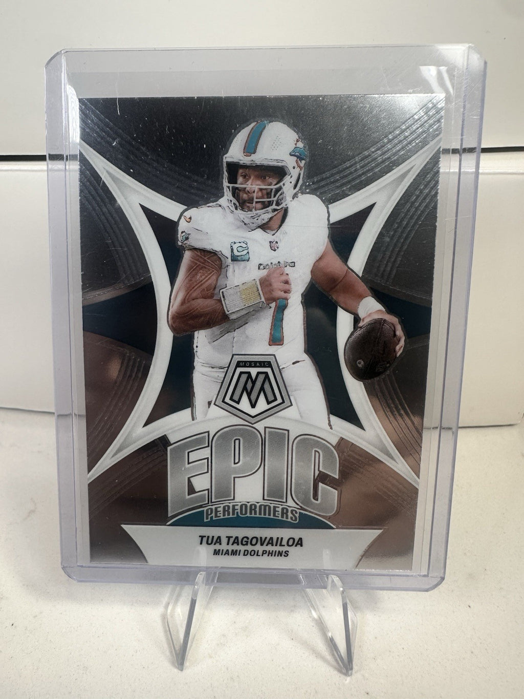 2024 PANINI MOSAIC  TUA TAGOVAILOA EPIC PERFORMERS  EP-TT Miami Dolphins
