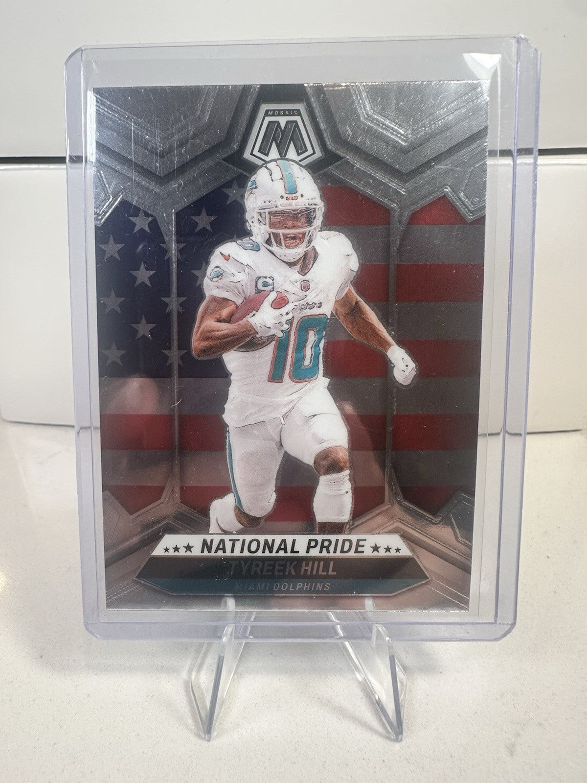 2024 Panini Mosaic Football National Pride Tyreek Hill #261 Dolphins