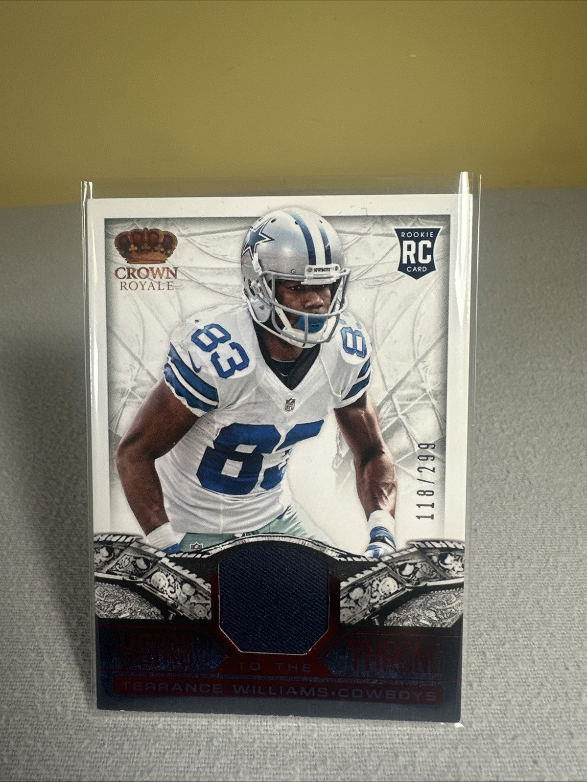 Panini 2013 Crown Royale Heirs To The Throne Terrance Williams Rookie Patch...