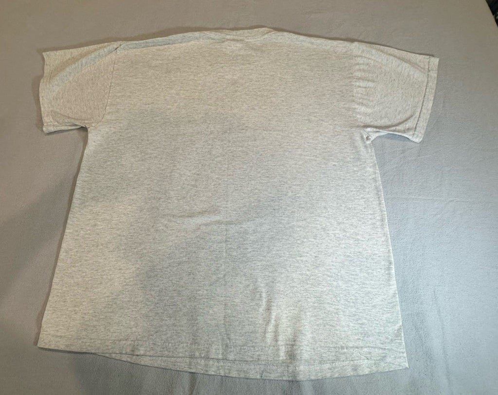 Vintage 2004 Super Bowl XXXVIII Houston Texas Football Ticket White Tee Sz XL