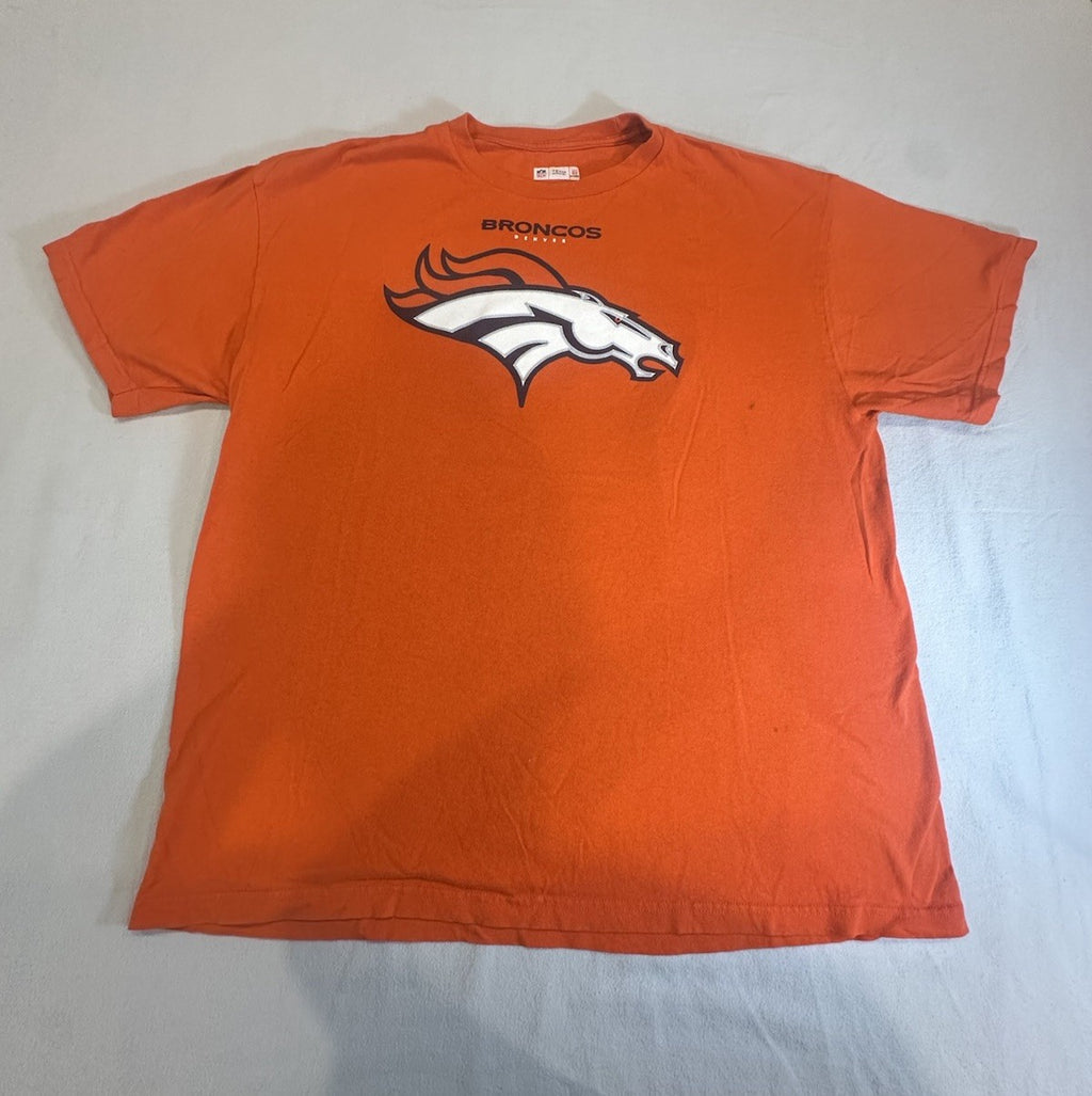 NFL Team Apparel Denver Broncos Peyton Manning Orange Football Shirt XL