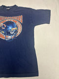 Vintage Pro Player Chicago Bears NFL Blue T-Shirt Adult Size XL USA Made 1995 *