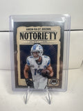 Amon-Ra St Brown 2024 Panini Mosaic Football Notoriety Insert Detroit Lions #12