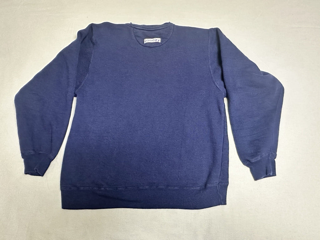 Vintage Super Bowl 26 Crewneck Sweatshirt 1992 Small Blue Minneapolis