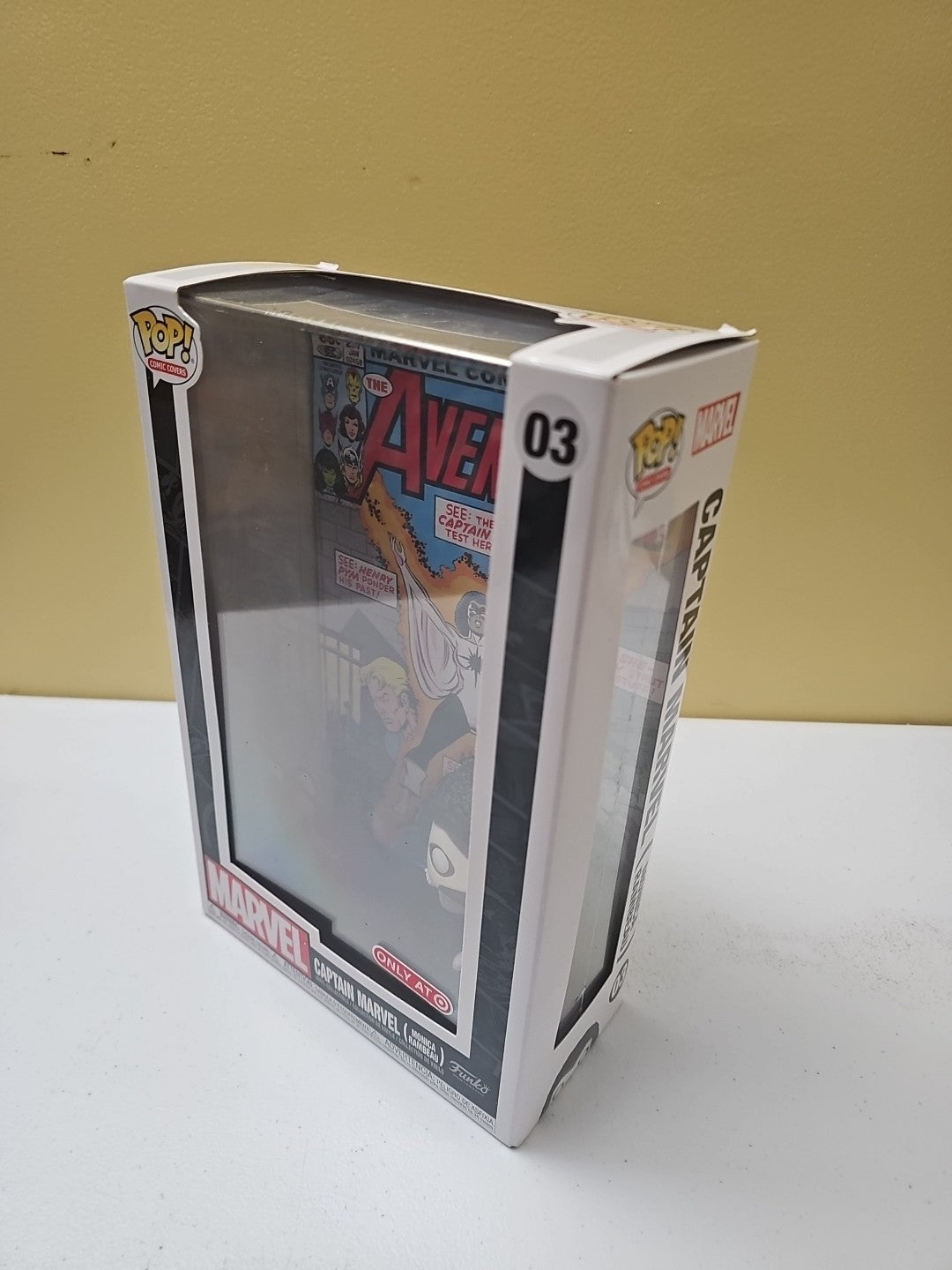 Captain Marvel Monica RAMBEAU NEW!! Exclusive Target Funko Pop