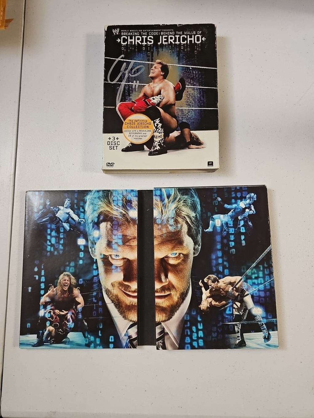 WWE: Breaking the Code - Behind the Walls of Chris Jericho (DVD, 2010, 3-Disc...