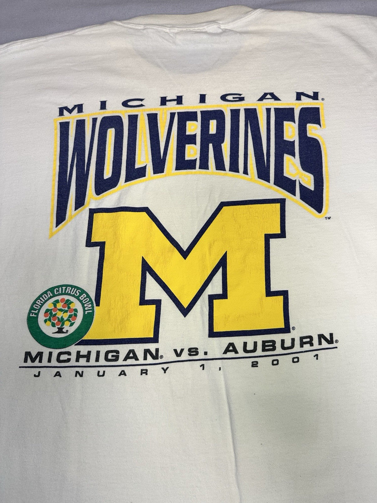 Michigan University Wolverines “Football Bowl Tradition” T-shirt Size XXL