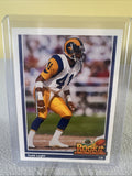 1991 UPPER DECK TODD LYGHT ROOKIE FORCE #648 LOS ANGELES RAMS