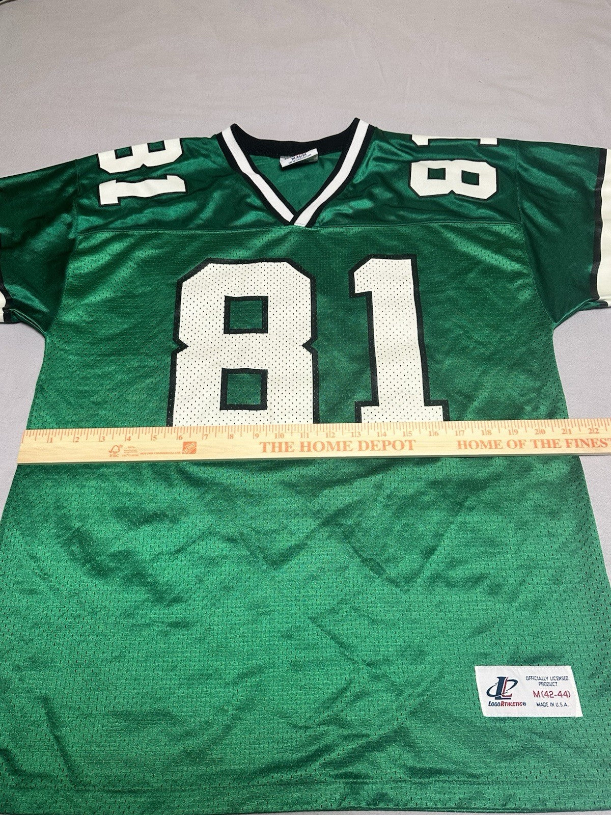 Vintage Logo Athletic New York Jets #81 Kyle Brady Jersey M 42-44