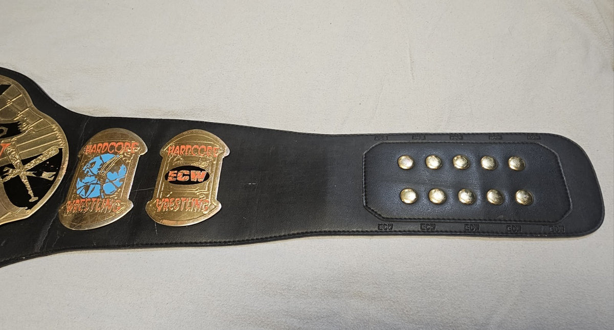 1999 FIGS TOY CO ECW TAZ EDITION WORLD CHAMPIONSHIP REPLICA WRESTLING BELT