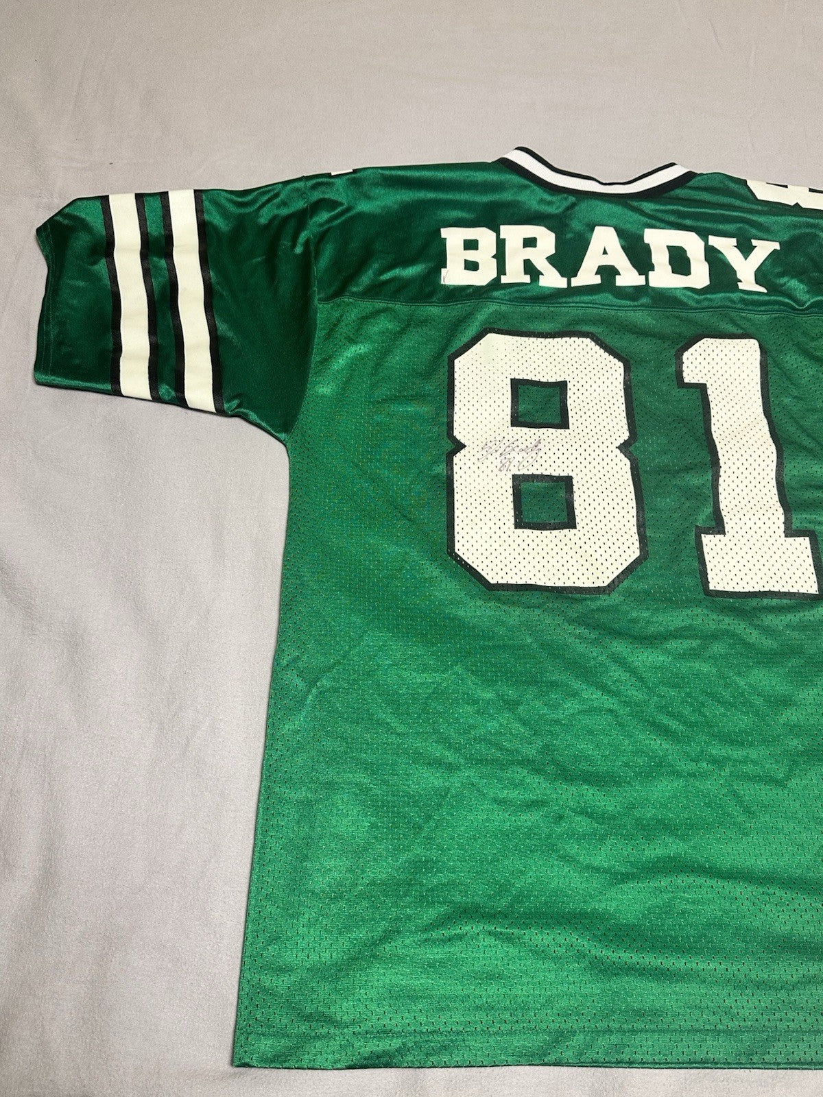 Vintage Logo Athletic New York Jets #81 Kyle Brady Jersey M 42-44