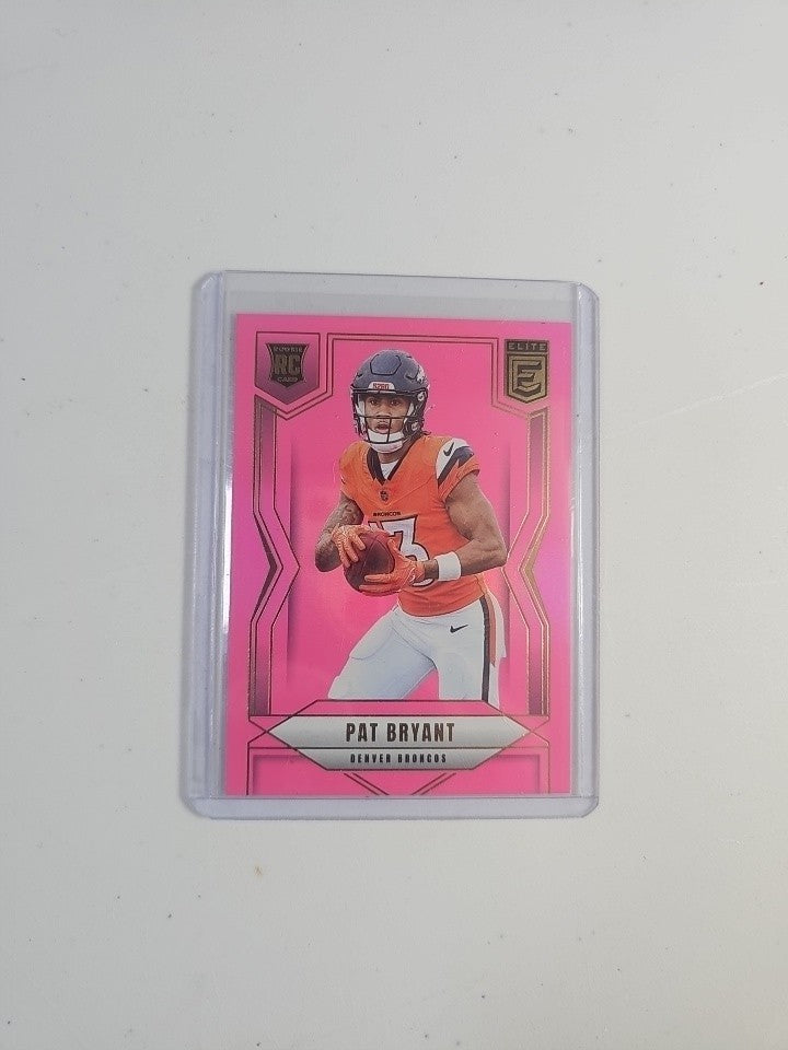 2025 Panini Donruss Elite Rookies Pat Bryant Pink Parallel (RC) #192