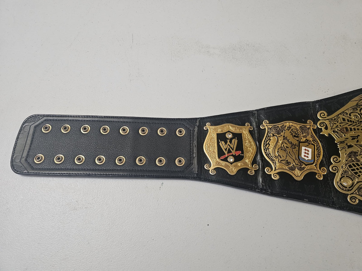 Used Rare WWE Undisputed Championship V1 Belt 2002 Figures Toy Co Release