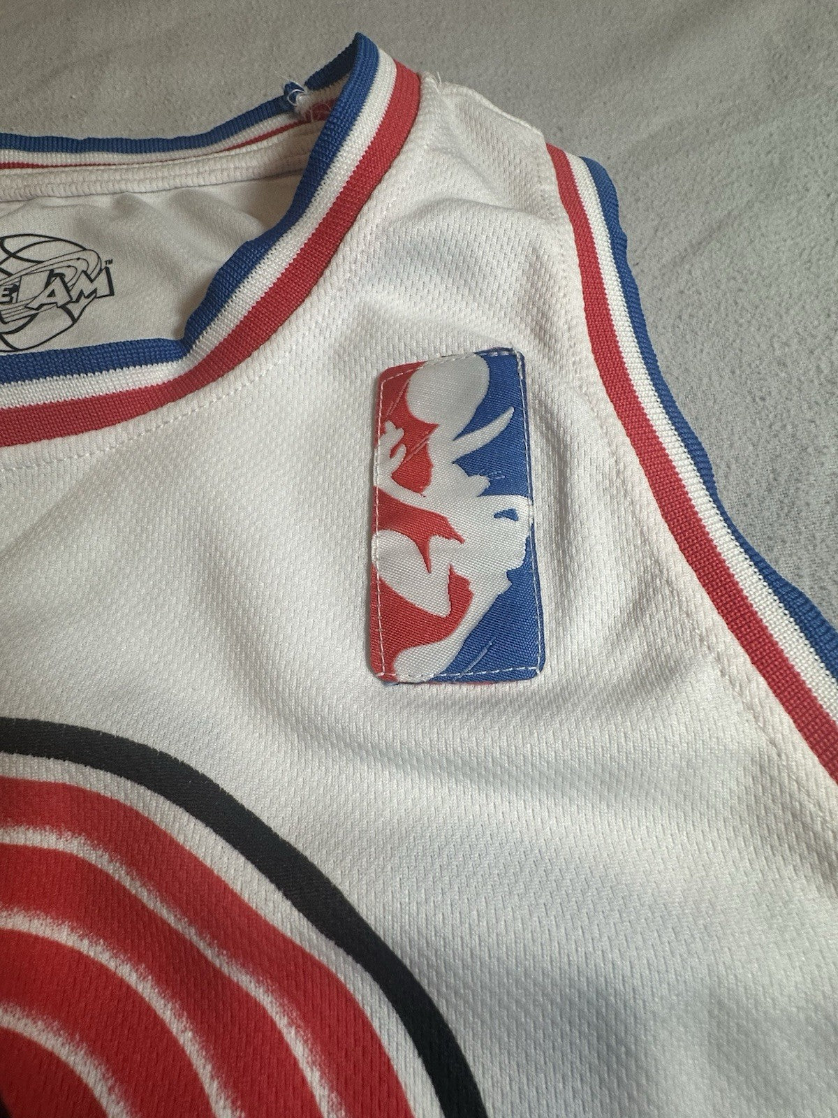 Vintage 1996 Space Jam Tune Squad Jersey Bugs #1 M