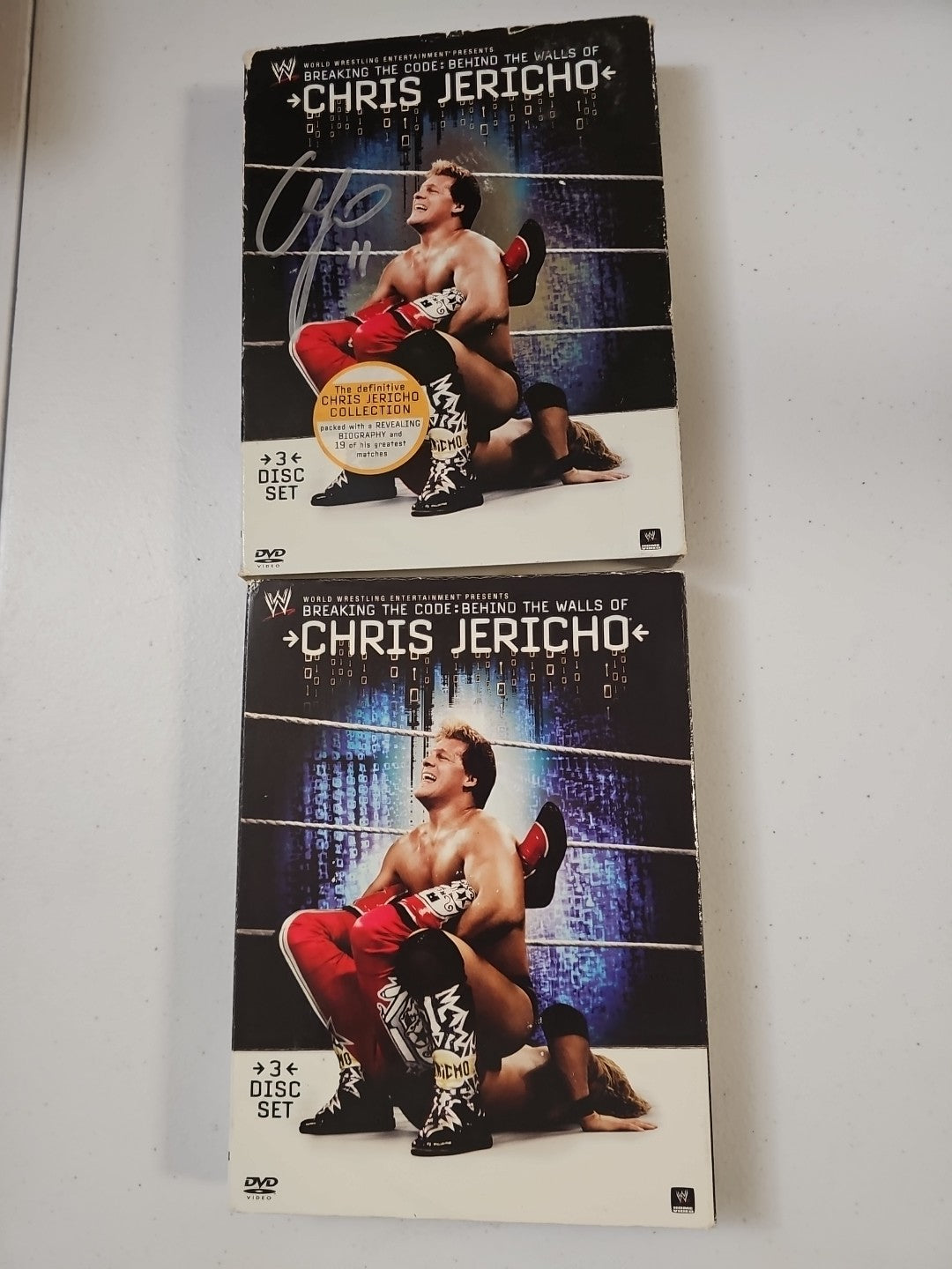WWE: Breaking the Code - Behind the Walls of Chris Jericho (DVD, 2010, 3-Disc...