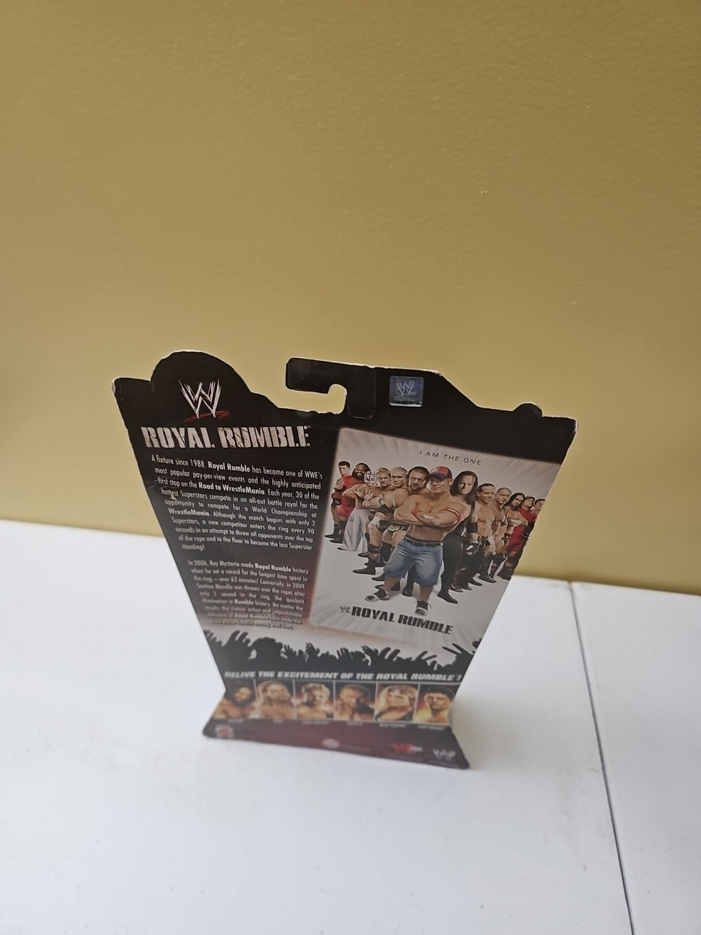 WWE 2010 Triple H Royal Rumble Wrestling Figure Mattel New! NOS