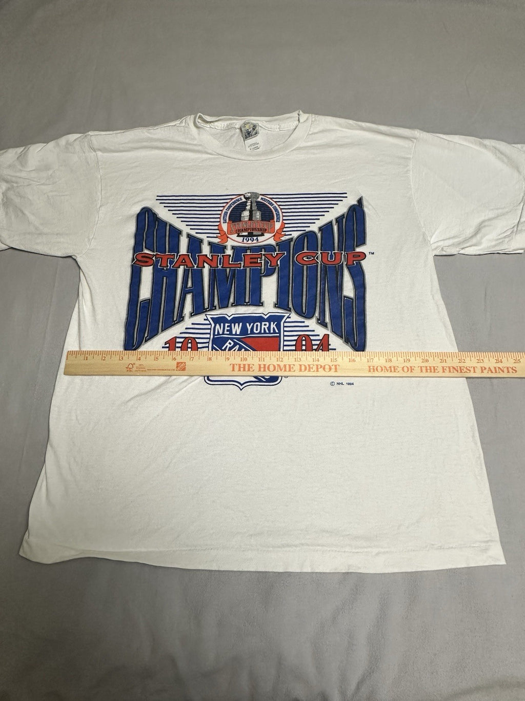 Vintage 1994 New York Rangers Shirt Mens XL NHL Stanley Cup Logo 7 90s