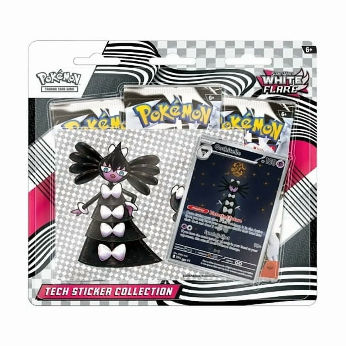 Pokémon TCG: Scarlet & Violet—White Flare Tech Sticker Collection – Gothitelle