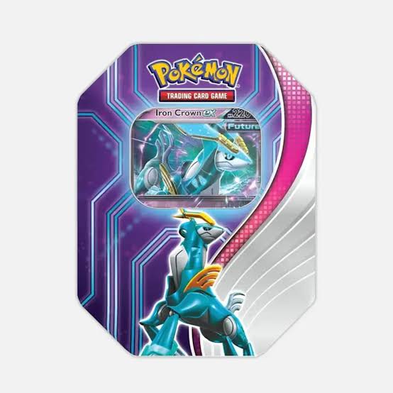 Pokémon TCG: Paradox Destinies Tin – Iron Crown ex