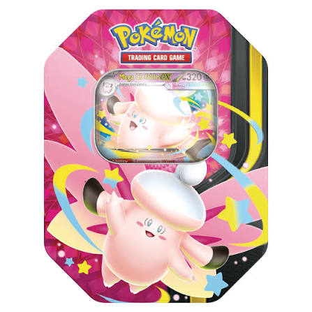 Pokémon Tcg: Mega Moonlit Mega Clefable Tin